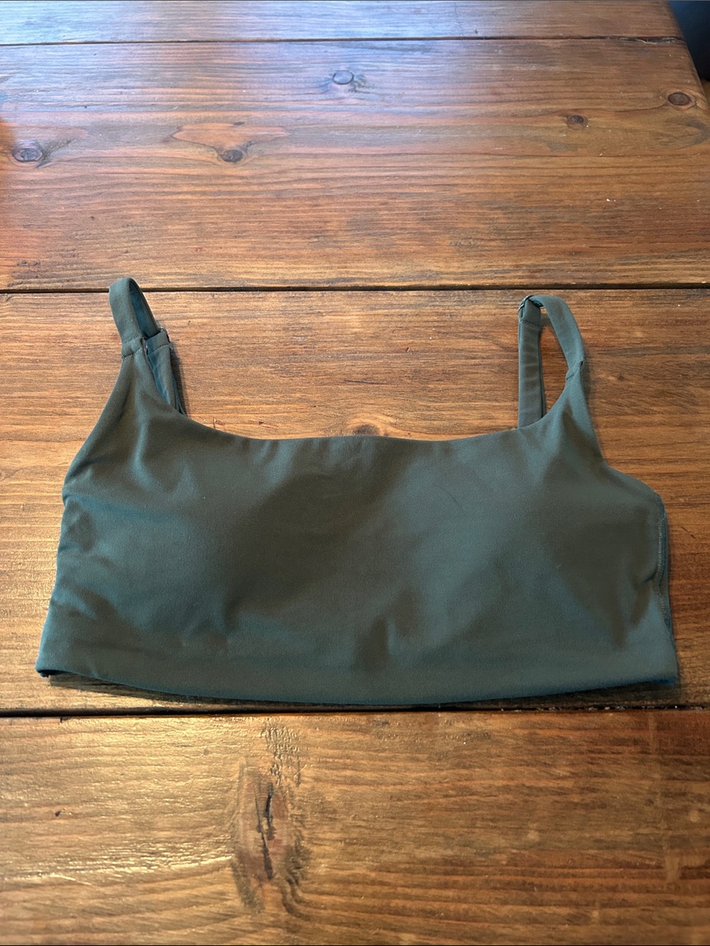 Vitality Cloud II Scoop Bra, Olive